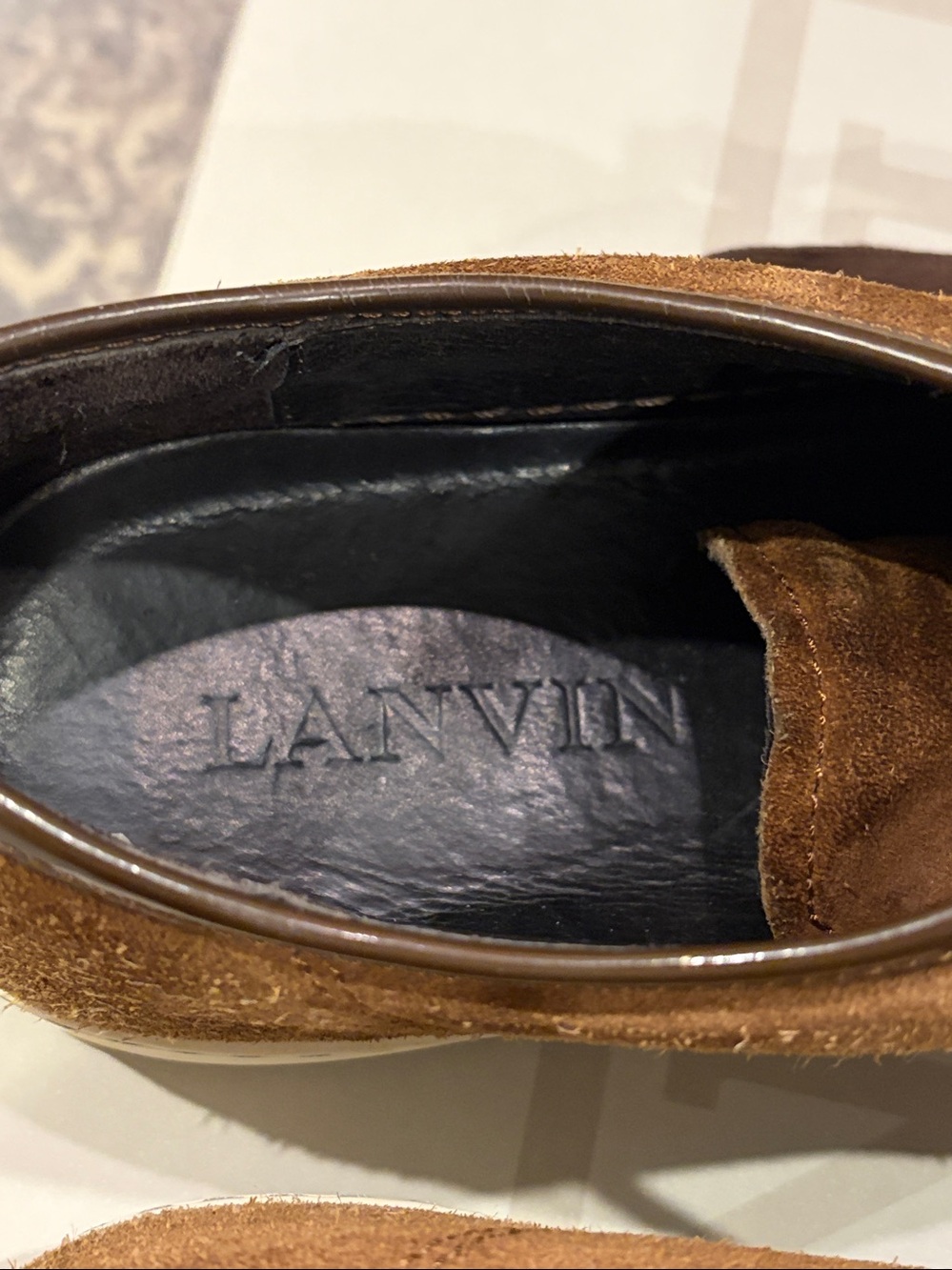 LANVIN MENS SNEAKERS SIZE 10 - Picture 4 of 10